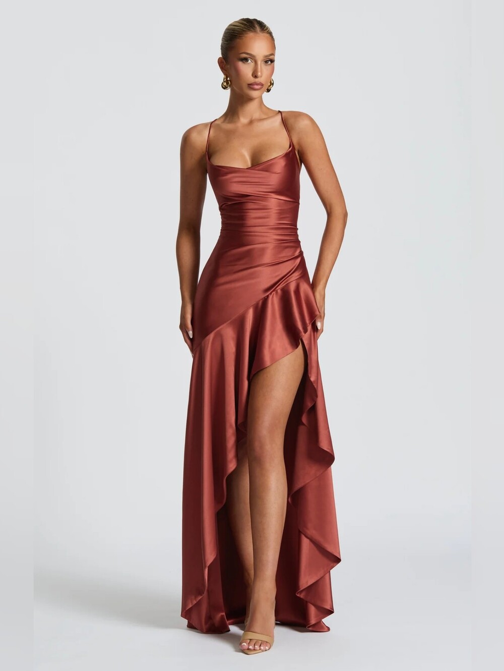 Vestido largo Samira - Óxido Babyboo NWT $135